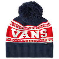 Vans Check Pom Beanie | Dress Blue