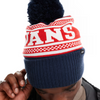 Vans Check Pom Beanie | Dress Blue