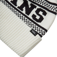 Vans Check Pom Beanie | Marshmallow