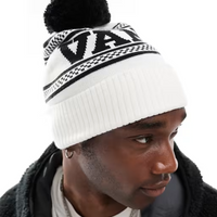 Vans Check Pom Beanie | Marshmallow