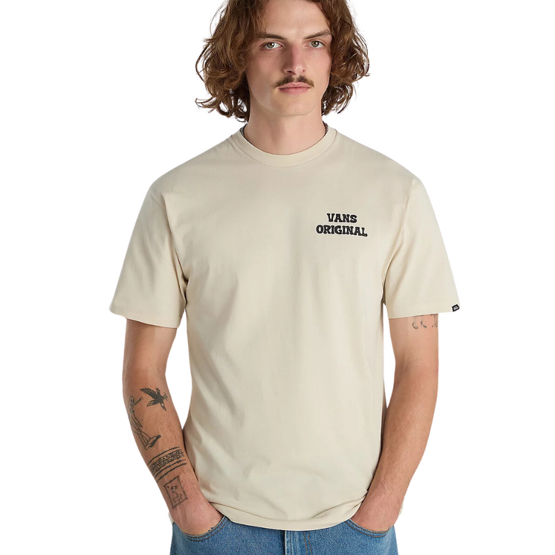 Vans Skull Void Classic T-Shirt | Oatmeal