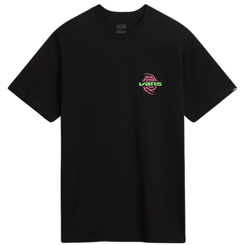 Vans Wormhole Warped T-Shirt | Black - The Vines Supply Co