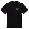 Vans Vans Full Patch Back T-Shirt | Black & Lime Green | The Vines
