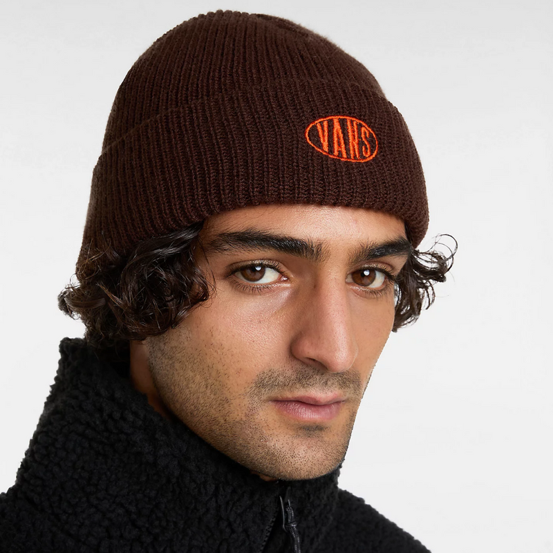 Vans Spray On Cuff Beanie | Brown