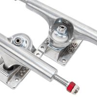 Ace Trucks Ace AF1 Polished Low Skateboard Trucks | Silver Trucks | The Vines