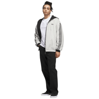 Adidas Skateboarding Shmoofoil Reversible Jacket | Black & Alumina White - The Vines Supply Co