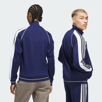 Adidas Skateboarding Tyshawn Track Jacket | Dark Blue, White & Black - The Vines Supply Co