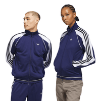 Adidas Skateboarding Tyshawn Track Jacket | Dark Blue, White & Black - The Vines Supply Co