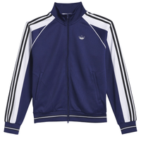 Adidas Skateboarding Tyshawn Track Jacket | Dark Blue, White & Black - The Vines Supply Co