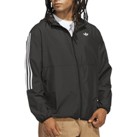 Adidas Skateboarding Windbreaker Jacket | Black - The Vines Supply Co