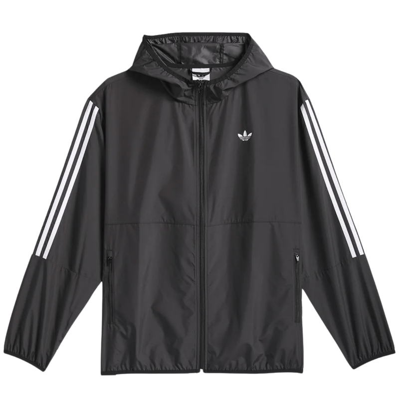 Adidas Skateboarding Windbreaker Jacket | Black - The Vines Supply Co