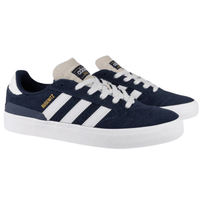 Adidas Skateboarding Busenitz Vulc II Skate Shoes | Navy Blue & White - The Vines Supply Co