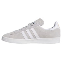 Adidas Skateboarding Campus ADV Skate Shoes | Grey, Cloud White & Gold Metallic - The Vines Supply Co