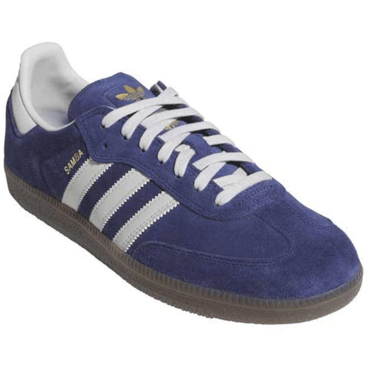 Adidas Skateboarding Samba ADV Skate Shoes | Dark Blue & Grey One - The Vines Supply Co