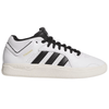Adidas Tyshawn Leather Skate Shoes | Cloud White & Core Black - The Vines Supply Co