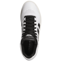 Adidas Tyshawn Leather Skate Shoes | Cloud White & Core Black - The Vines Supply Co