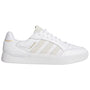 Adidas Tyshawn Low Leather Skate Shoes | Cloud White & Metallic
