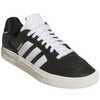 Adidas Tyshawn Low Leather Skate Shoes | Core Black & Chalk White - The Vines Supply Co