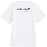 Adidas Skateboarding 4.0 Logo T-Shirt | White - The Vines Supply Co