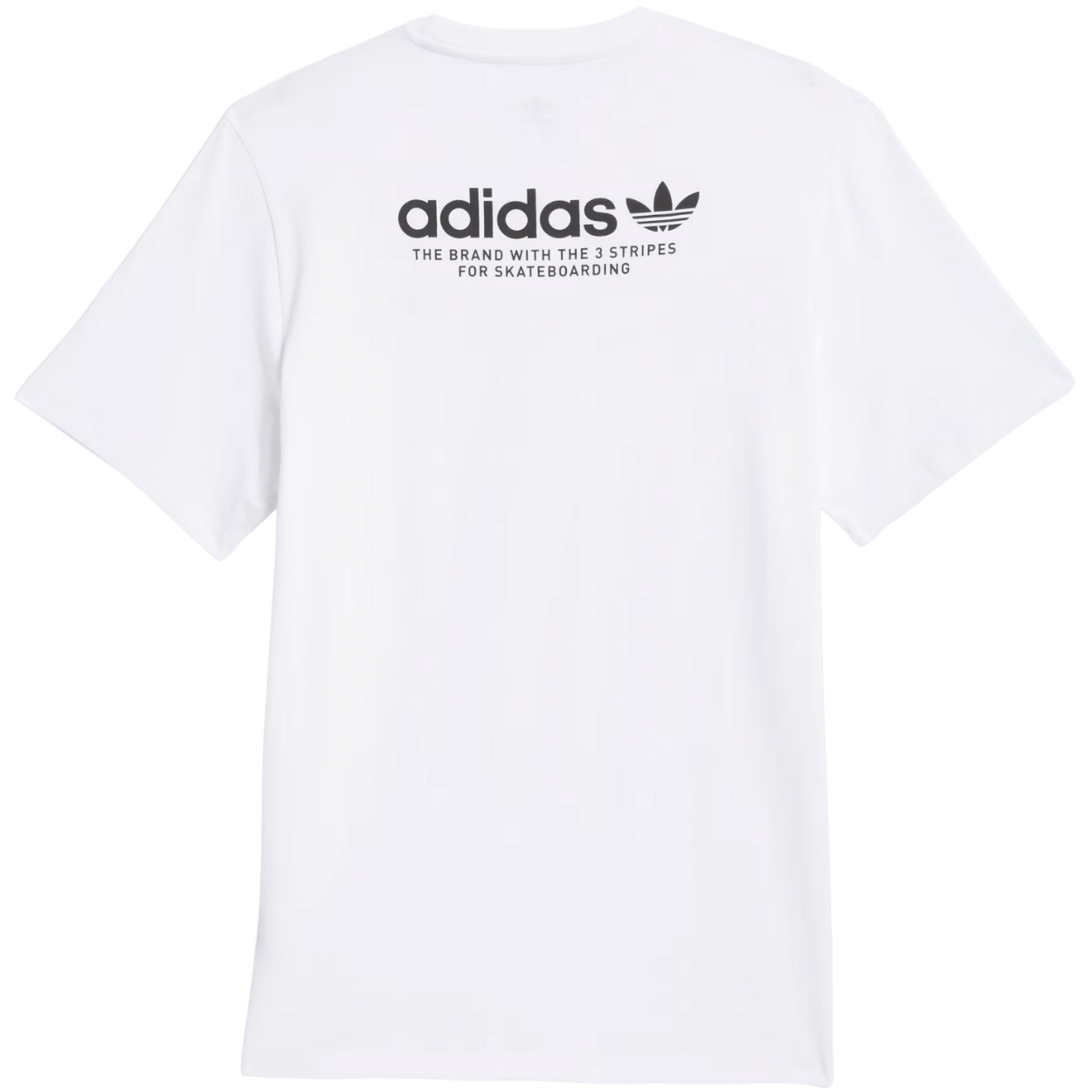 Adidas Skateboarding 4.0 Logo T-Shirt | White - The Vines Supply Co