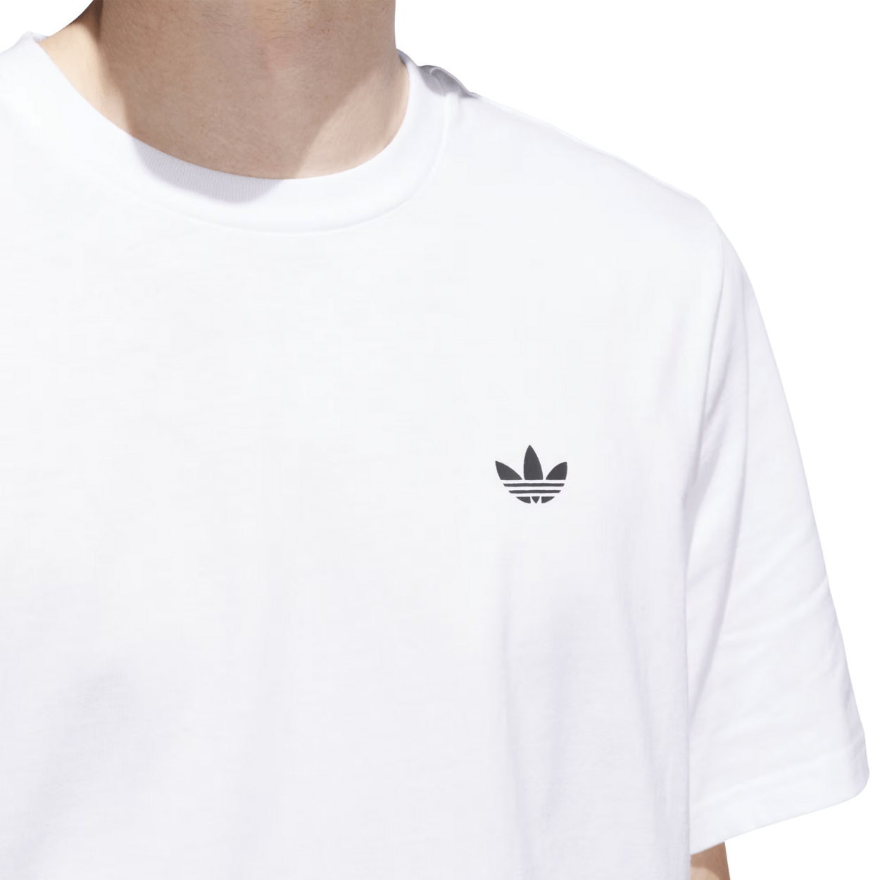 Adidas Skateboarding 4.0 Logo T-Shirt | White - The Vines Supply Co