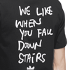 Adidas Skateboarding Shmoofoil Stairs T-Shirt | Black - The Vines Supply Co