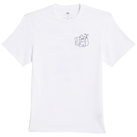 Adidas Skateboarding Shmoofoil Stairs T-Shirt | White - The Vines Supply Co