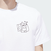 Adidas Skateboarding Shmoofoil Stairs T-Shirt | White - The Vines Supply Co