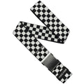 Arcade Check Belt | Black & Glacial