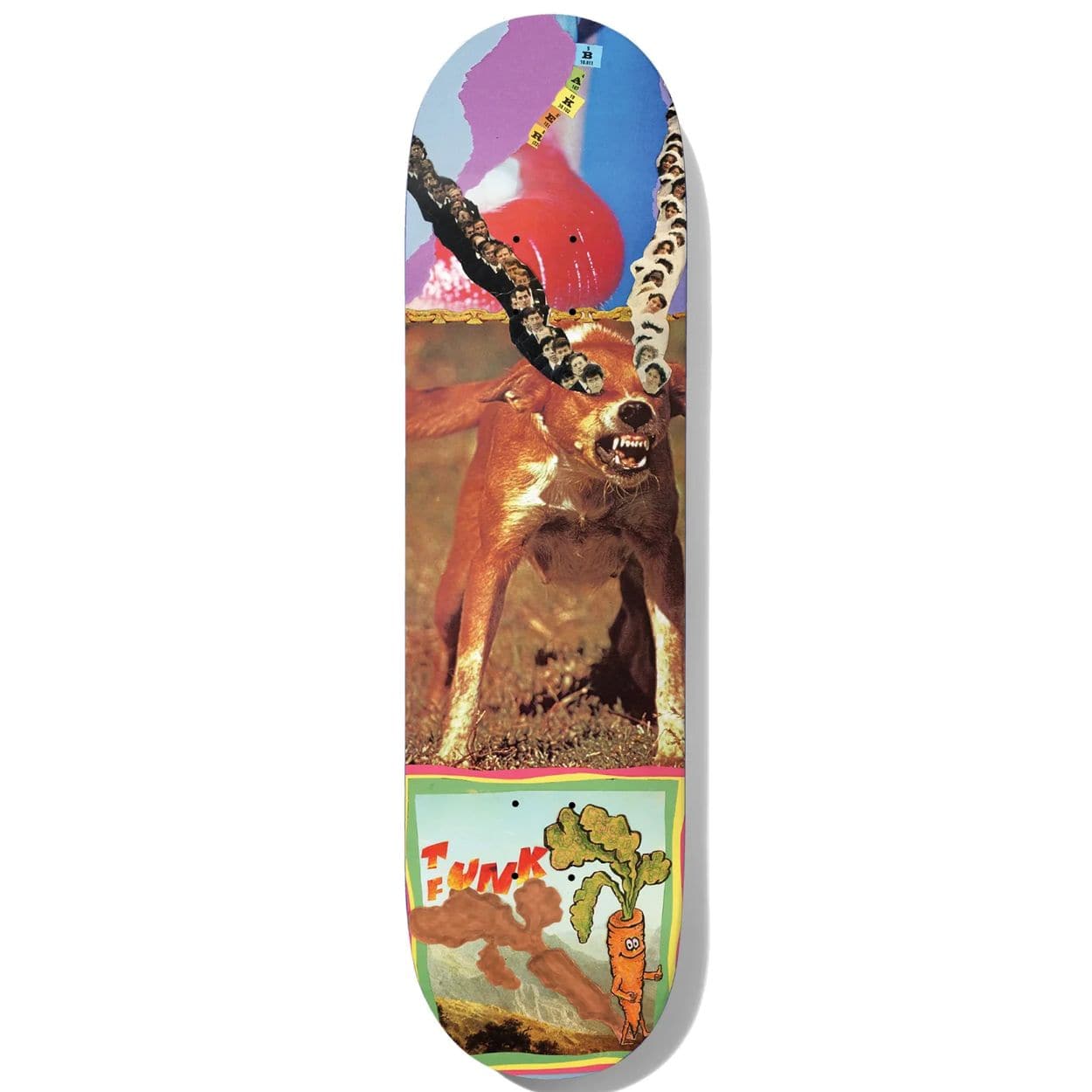 Baker T-Funk Desk Shrapnel Skateboard Deck | 8.25"
