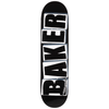 Baker Brand Logo Black / White Skateboard Deck - The Vines Supply Co