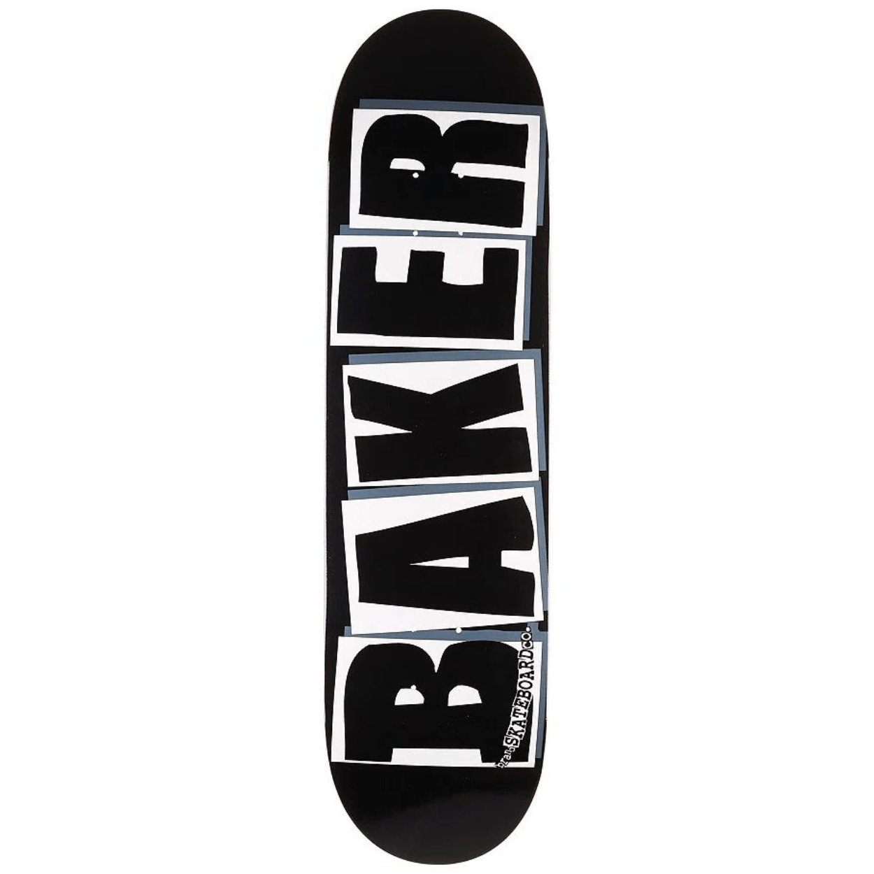 Baker Brand Logo Black / White Skateboard Deck - The Vines Supply Co