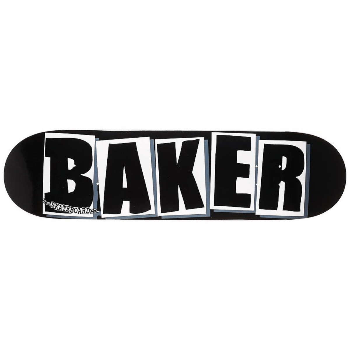 Baker Brand Logo Black / White Skateboard Deck - The Vines Supply Co