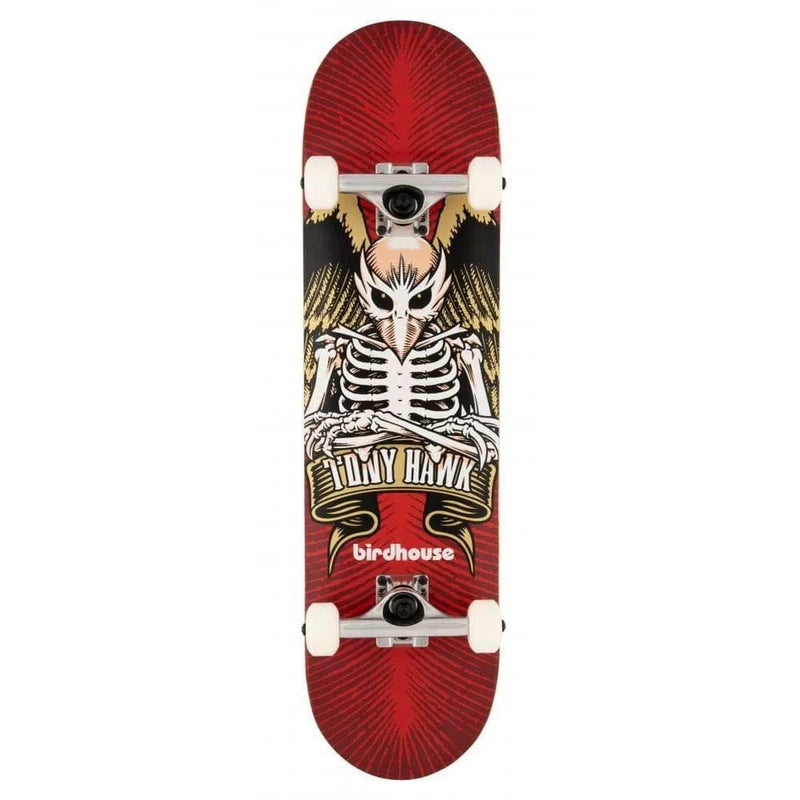 Birdhouse Stage 1 Hawk Icon Red Complete Skateboard | 8" - The Vines Supply Co