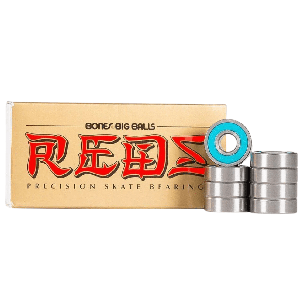 Bones Big Balls Reds Precision Skate Bearings - The Vines Supply Co