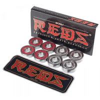 Bones Reds Precision Skate Bearings | Pack of 16 - The Vines Supply Co