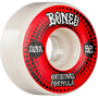 Bones Originals V4 Wide 100A Skate Wheels | 52mm Red