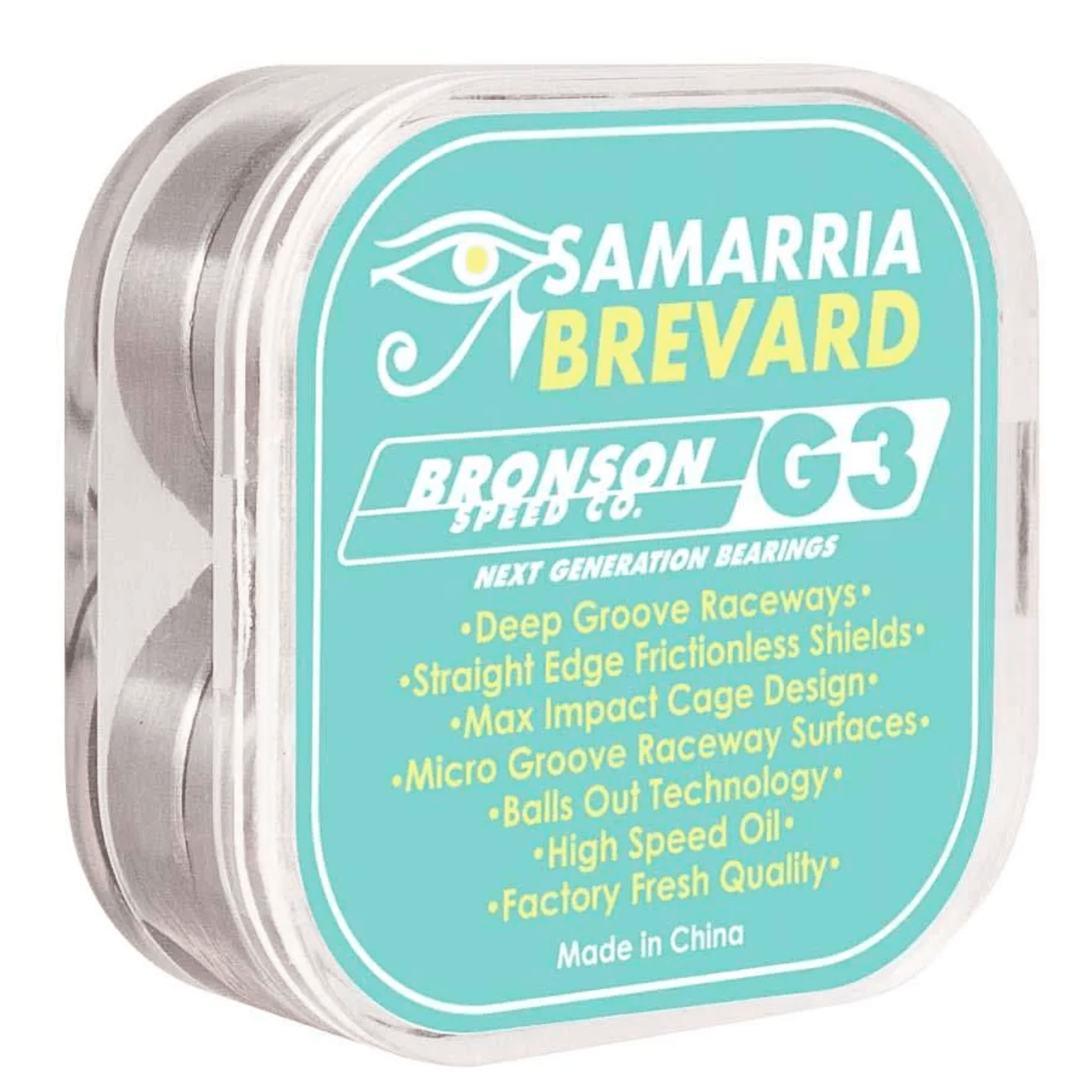 Bronson Bronson Speed Co Samaria Brevard Pro G3 Skateboard Bearings Bearings | The Vines