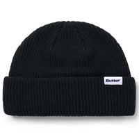 Butter Goods Butter Goods Wharfie Beanie Hat | Black Beanies | The Vines