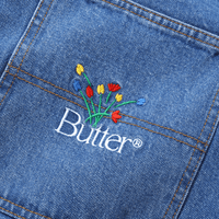 Butter Goods Butter Goods Bouquet Denim Pant Jeans | Washed Indigo Blue Jeans | The Vines