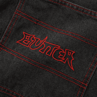 Butter Goods Encounter Denim Jeans | Tinted Washed Black - The Vines Supply Co