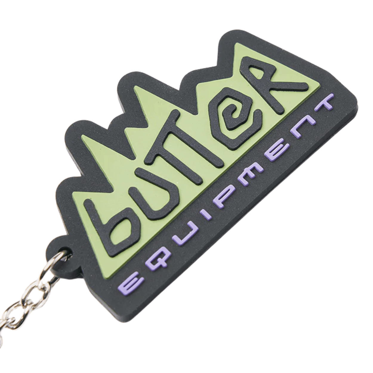 Butter Goods Equipment Rubber Key Chain | Black - The Vines Supply Co