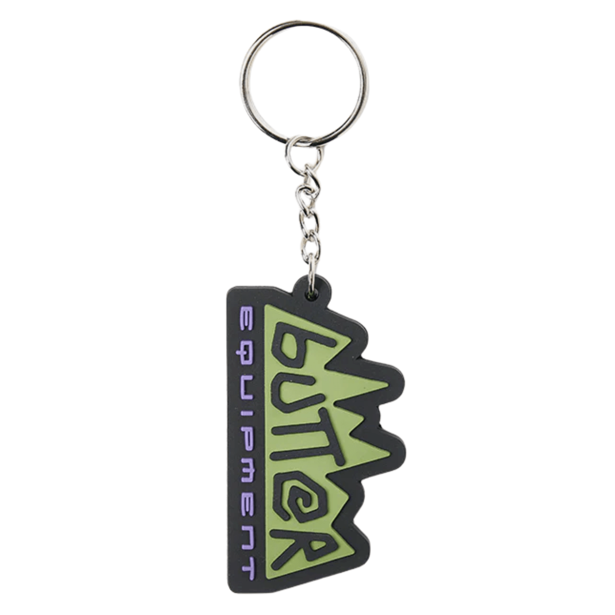 Butter Goods Equipment Rubber Key Chain | Black - The Vines Supply Co