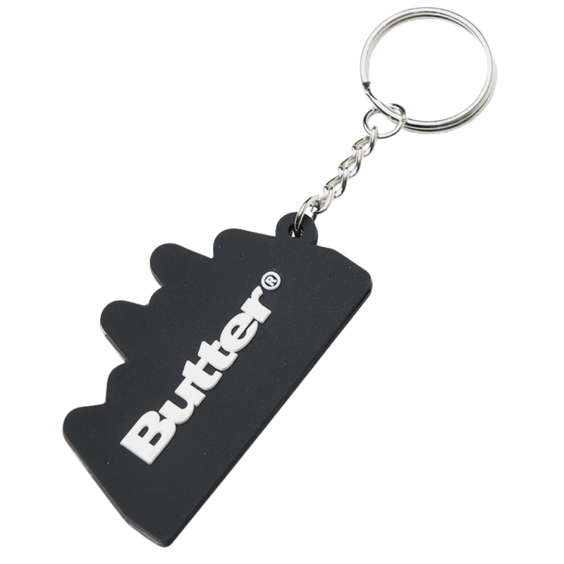 Butter Goods Equipment Rubber Key Chain | Black | The Vines Supply Co