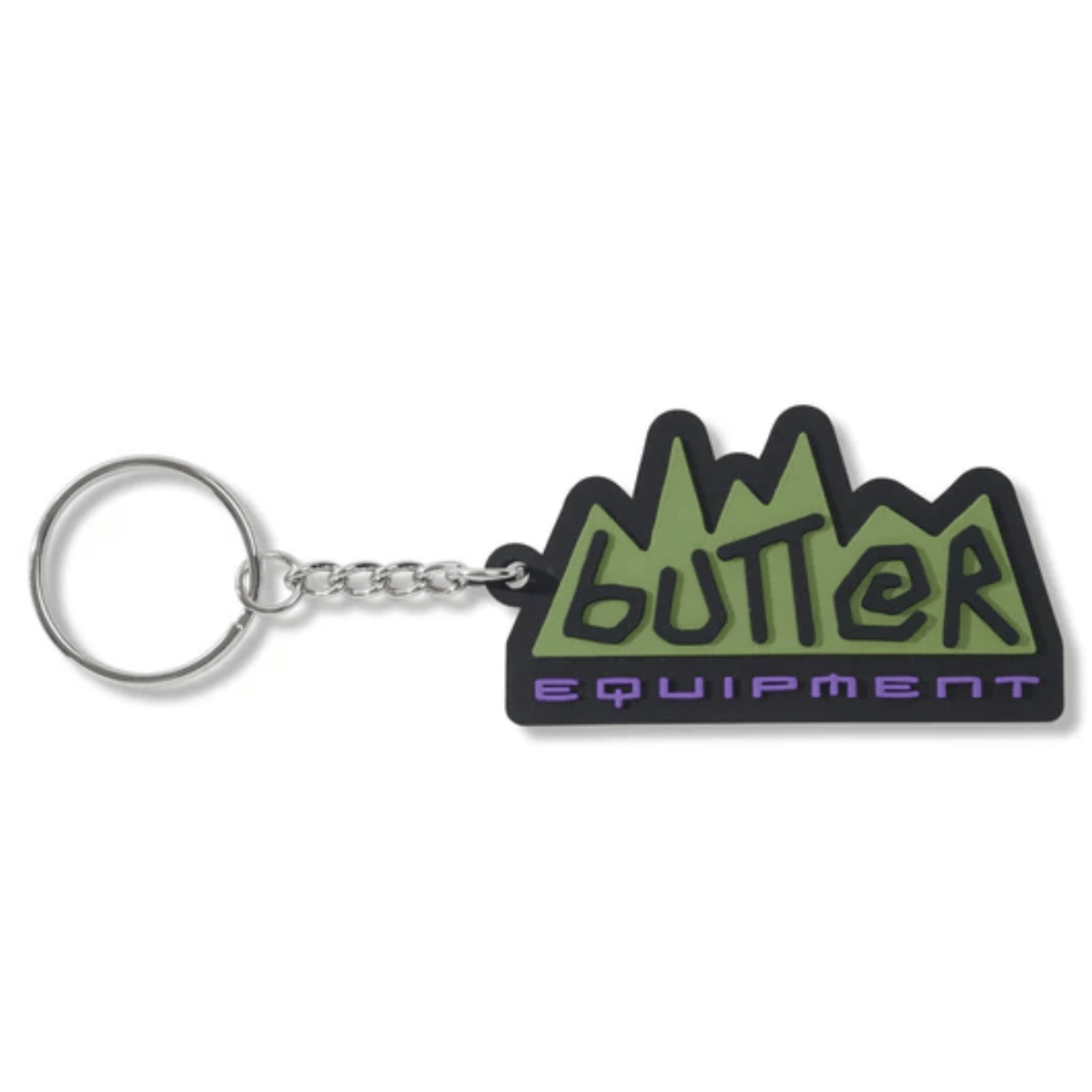 Butter Goods Equipment Rubber Key Chain | Black - The Vines Supply Co