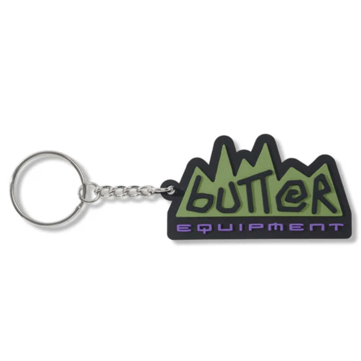 Butter Goods Equipment Rubber Key Chain | Black - The Vines Supply Co