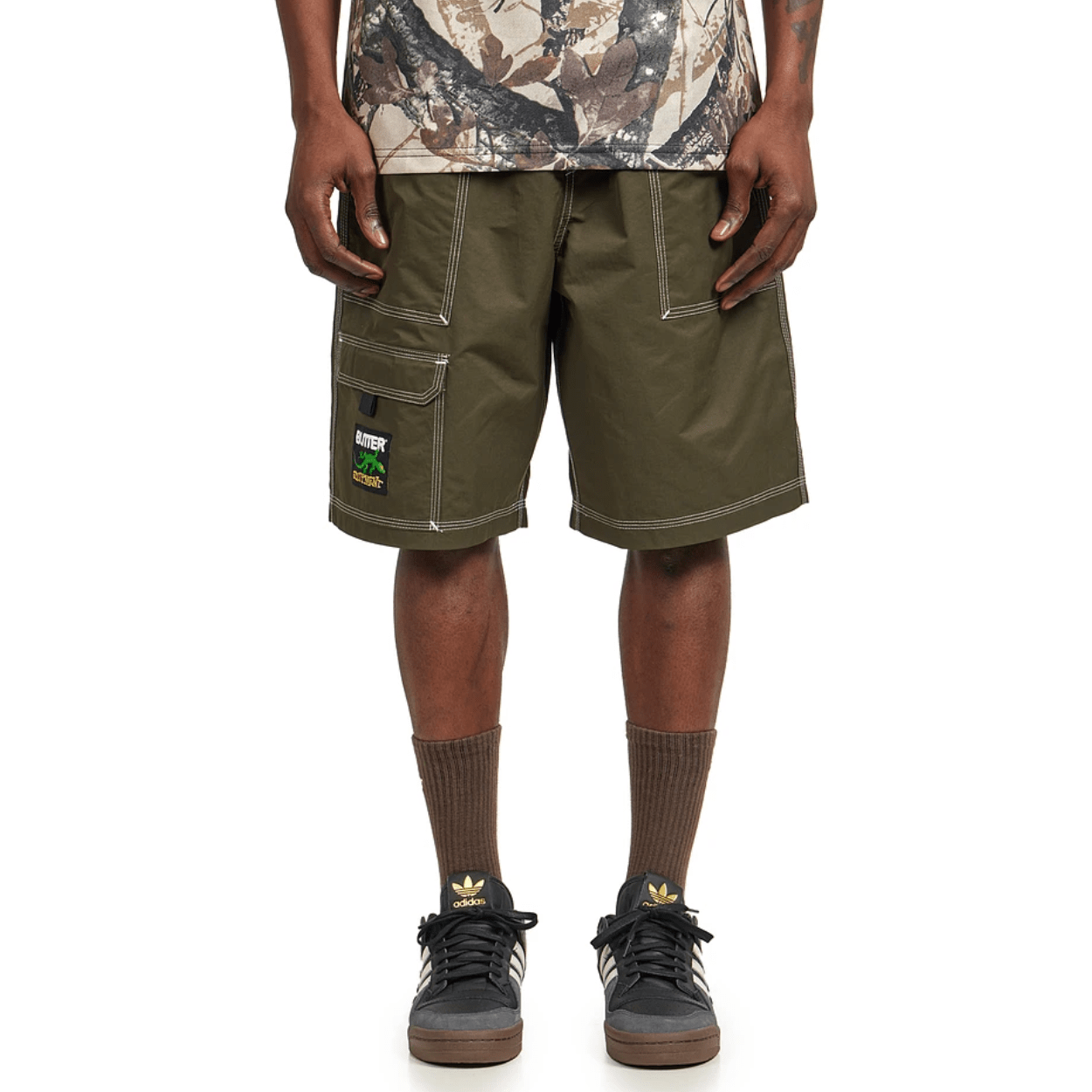 Butter Goods Climber Shorts | Army Green - The Vines Supply Co