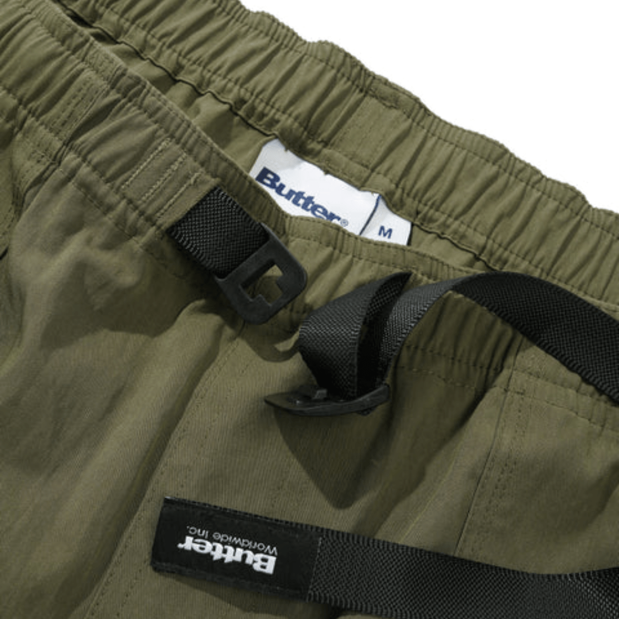 Butter Goods Climber Shorts | Army Green - The Vines Supply Co