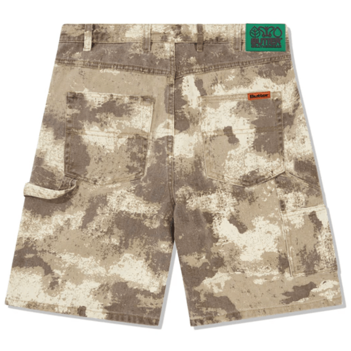 Butter Goods Weathergear Denim Shorts | Camo - The Vines Supply Co