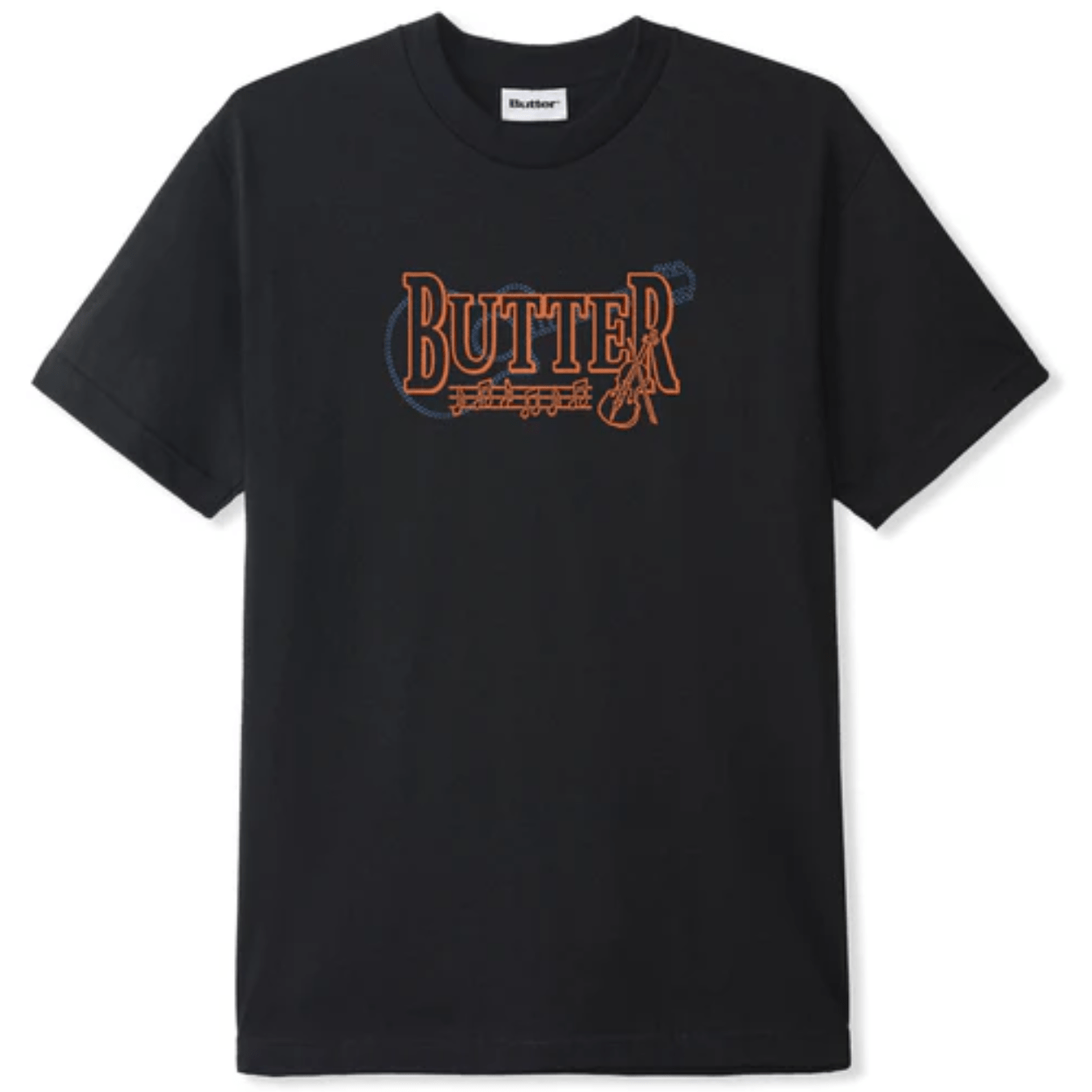 Butter Goods Arrangement T-Shirt | Black - The Vines Supply Co